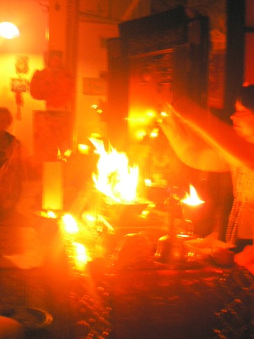 fire ritual sadhana